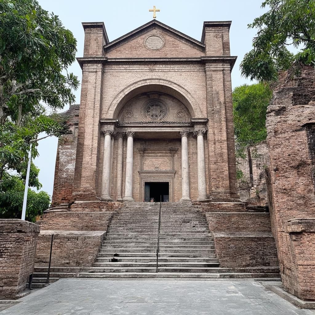 Di tích nhà thờ St Paul's ở Macau